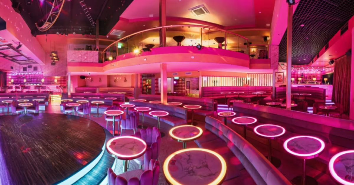 Pink Flamingo Spiegelclub