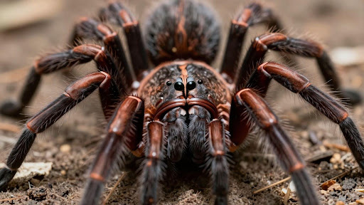 bird eating spider Australia habitat and diet